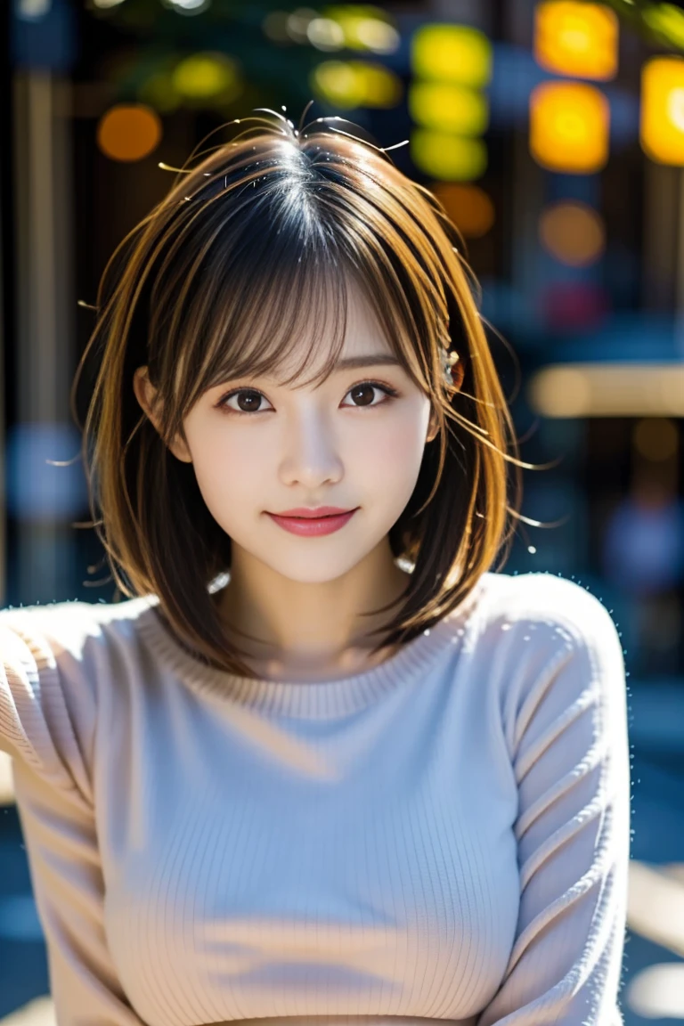 8K, details, Vertical portrait of a charming young Japanese lady making a peace sign, selfie style, high-definition, natural light, as if taken with a Canon camera
