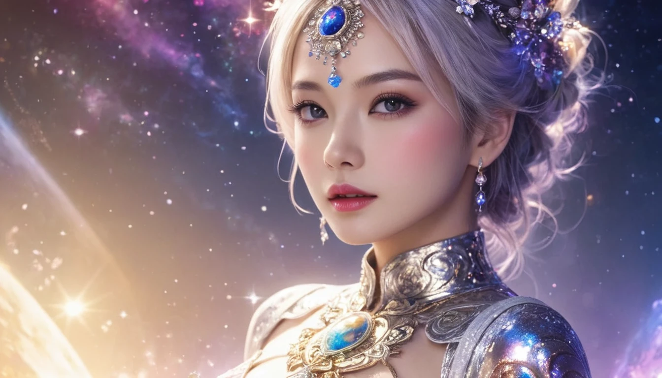 A beautiful woman who exudes a space and a beloved aura