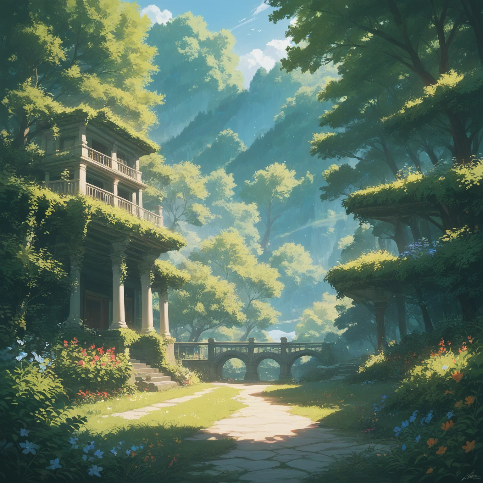 (masterpiece, The best quality at its best:1.2),Girls' Frontline style,beautiful、 Digital anime illustration, Anime Girls, The finer details、Gal、Large Breasts、blazer、White Stockings、Short skirt、White Shirt、tatami、Country house、家の中でSitting、Outside, the sky is blue and there are cumulonimbus clouds、Japanese countryside、Nostalgic、summer、Sitting、