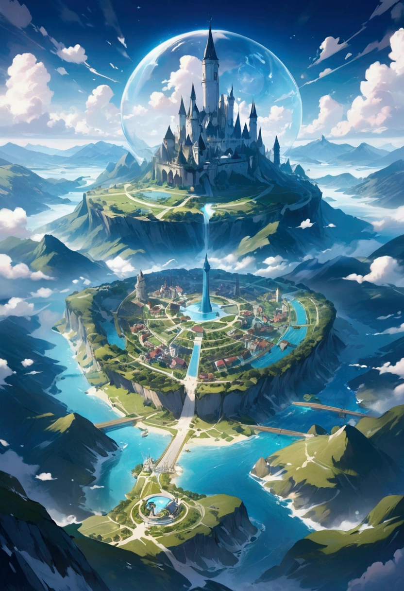 map showed thw way to a magical world