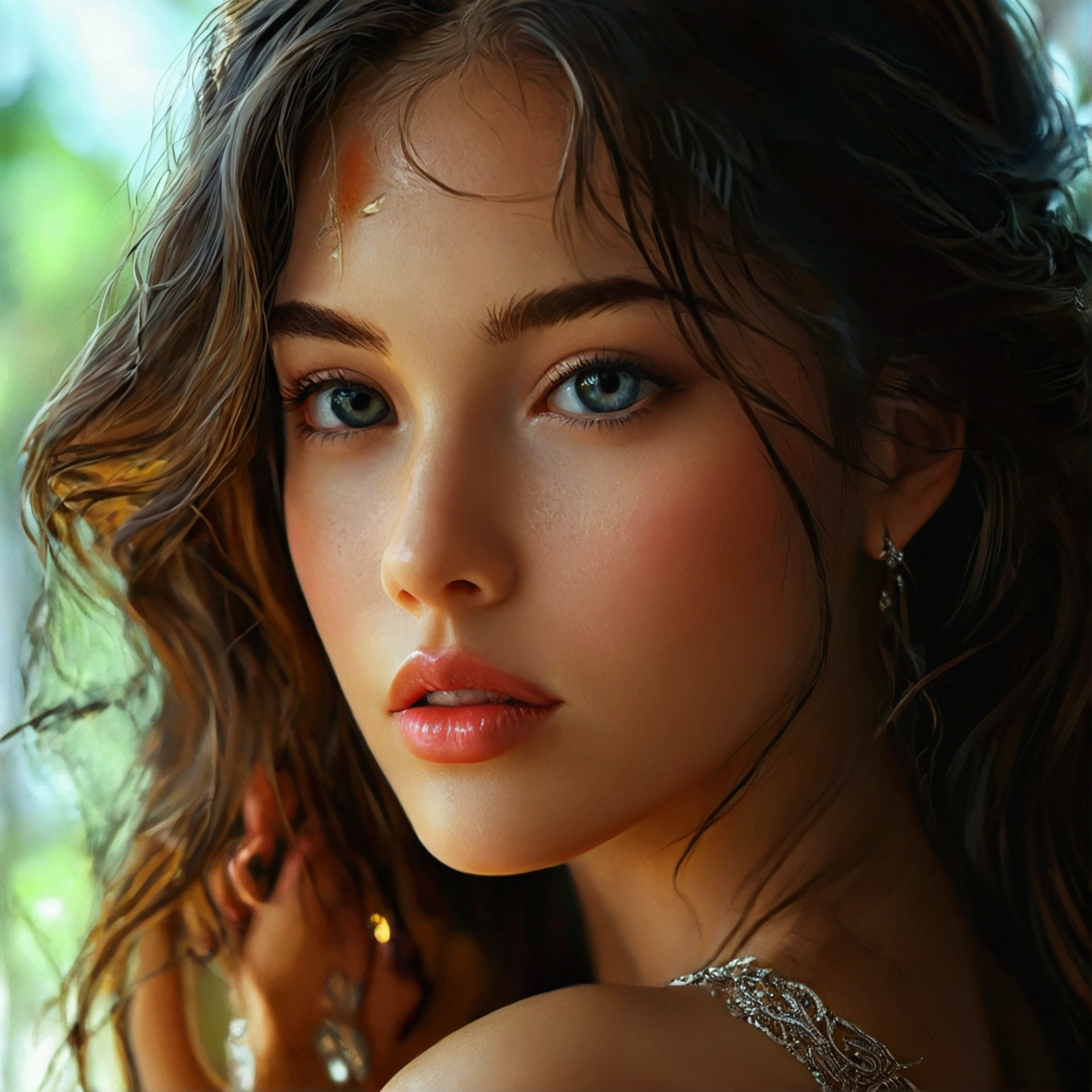 A beautiful girl