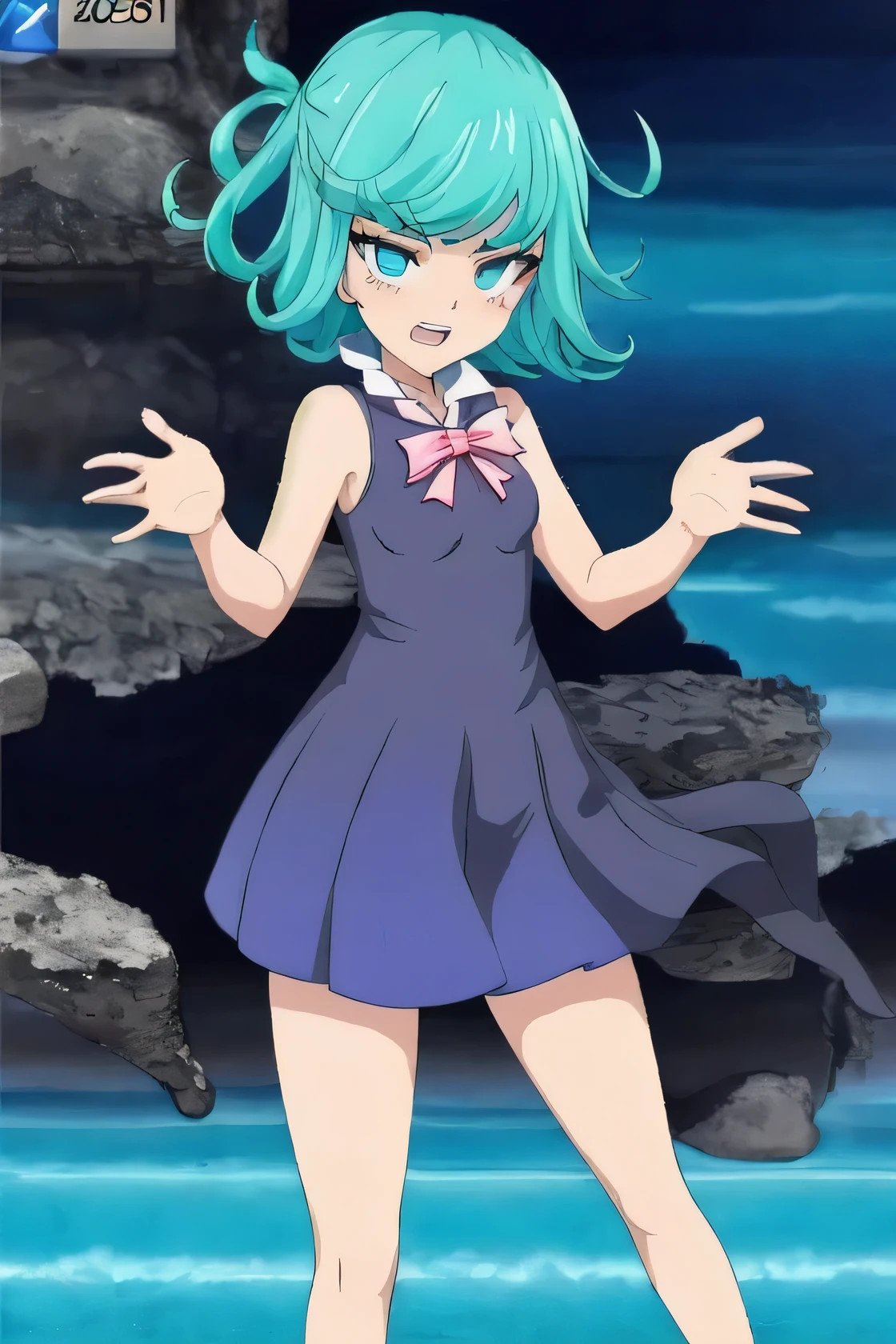 masterpiece,best quality,upper body,1girl,Sleeveless golf dress with a scalloped neckline and built-in shorts,aqua theme,expression chart,head out of frame,bald girl,small breasts,horizontal pupils,screaming,from below
Negative prompt: (EasyNegative), (bad-hands-5), an6, verybadimagenegative_v1.3, (worst quality, low quality:1.2), (missing fingers, missing hands, missing legs:1.4) (extra limbs, extra fingers, extra hands, extra legs:1.4), (mutate fingers, mutated hands, mutated legs:1.4), (malformed hands, malformed fingers, malformed legs:1.4), (poorly drawn hands, poorly drawn face), (text, signature, watermark, username),nsfw,
Steps: 20, Sampler: DPM++ 2M Karras, CFG scale: 5, Seed: 15858124, Size: 512x768, 