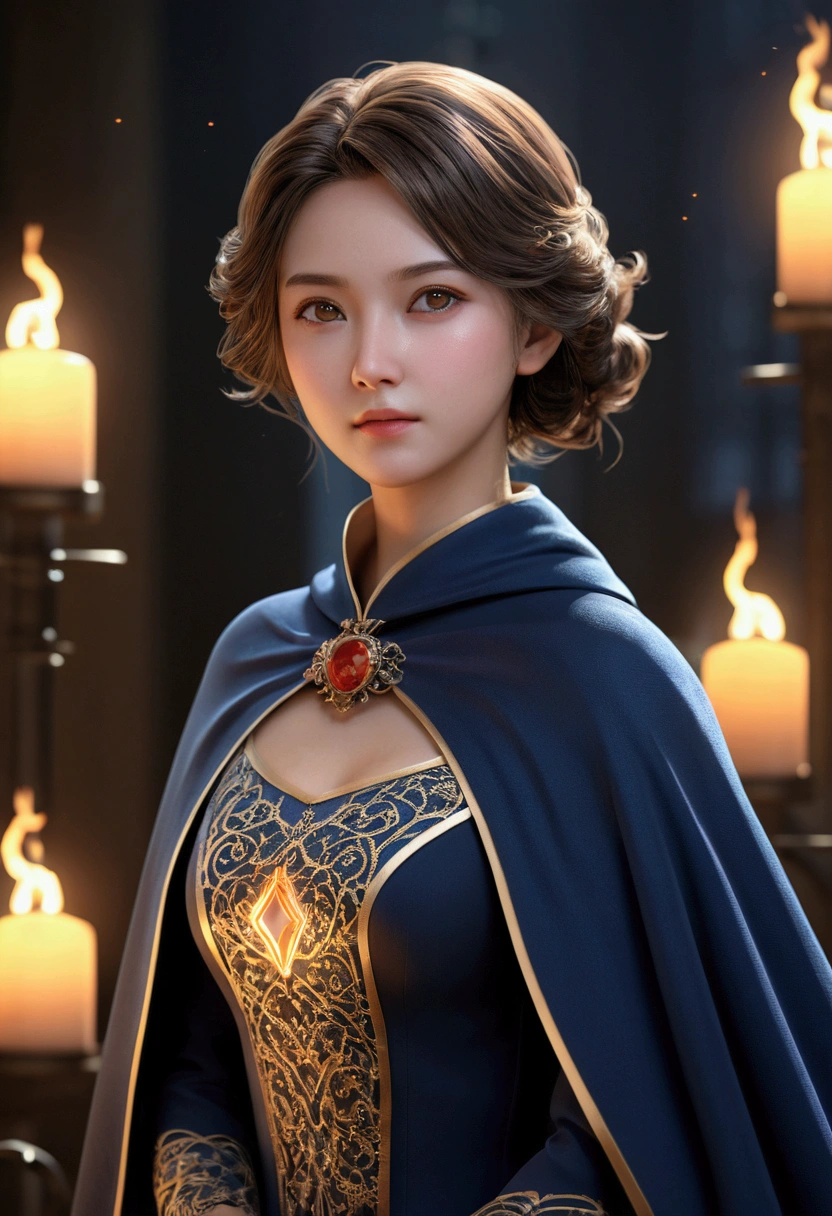 (scalloped skin:1.5), Actual, Real, (masterpiece:1.5), Concept Art, Intricate details, Very detailed, Real, Octane Rendering, 8k, アンRealエンジン, Dynamic pose, Highest quality, High resolution, (Realな顔:1.1), (超Real:1.1), ((full_body)), Perfect Eyes,(Glowing Skin:1.2), (((Hairstyle))), (((Perfect hands))), (Very detailedな背景), ((Dynamic Background)), ((闪electricity)), (Light), ((1 girl)), Wearing a cassock, (((Flowing Cape))), ((Delicate eyes, High quality eyes, High quality face)), (Very complicated robe, magical robes), short hair, casting 闪electricity, electricity, Rotating Fire, Radiation Force, spark, to smoke, magic, ((dramatic)), amazing, battlefield, Depth of written boundary, Bokeh, 4K, Gothic, Humanity, particle