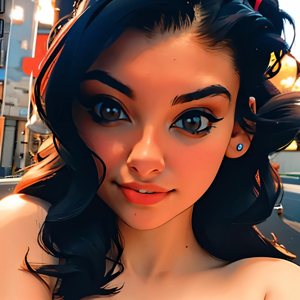 Best quality, masterpiece, ultra high res, (photorealistic:1.4), raw photo, 1girl, off shoulder