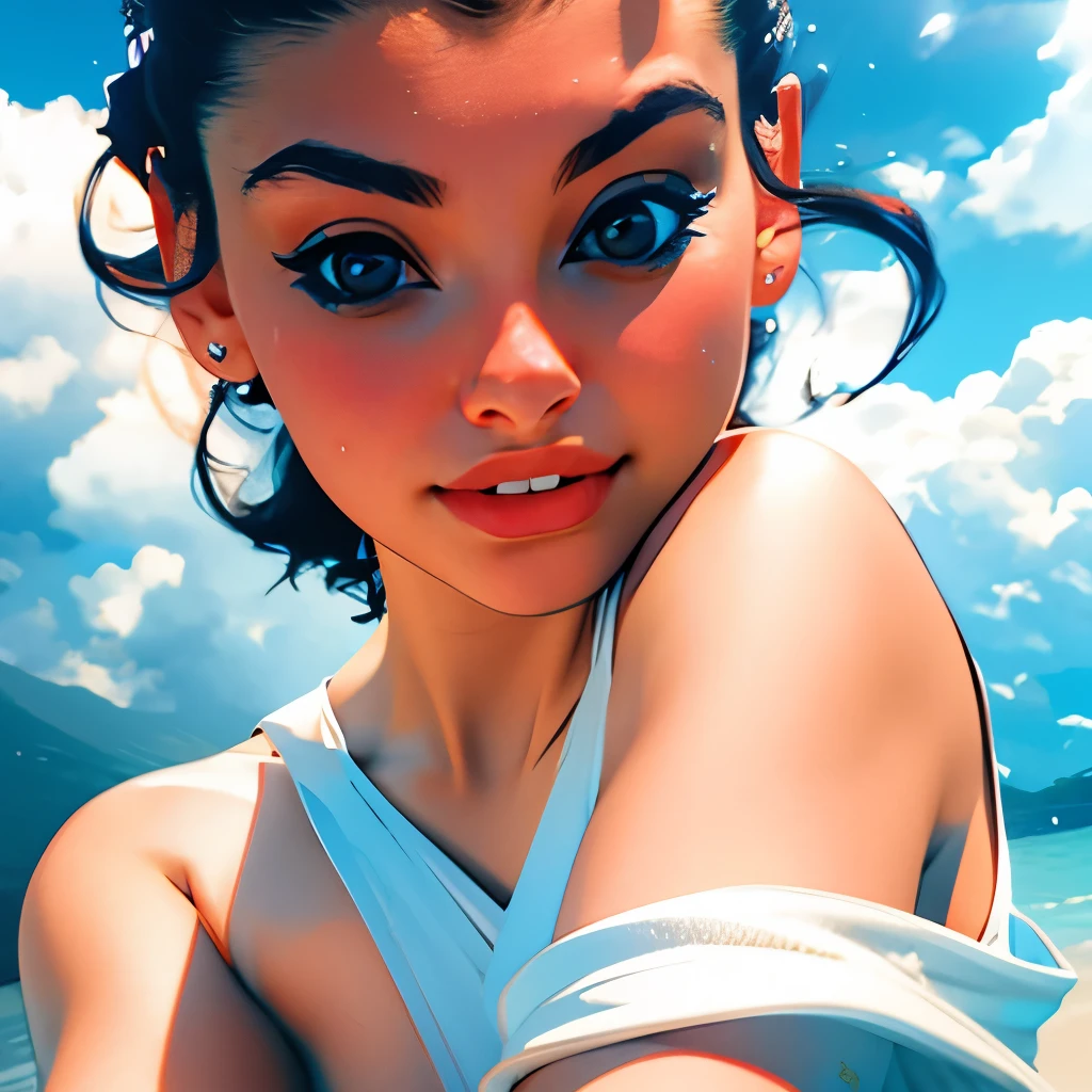 Best quality, masterpiece, ultra high res, (photorealistic:1.4), raw photo, 1girl, off shoulder