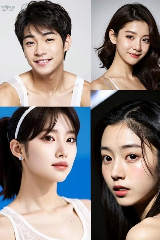 Korean Idol、Half Korean and half French、Gymnast
