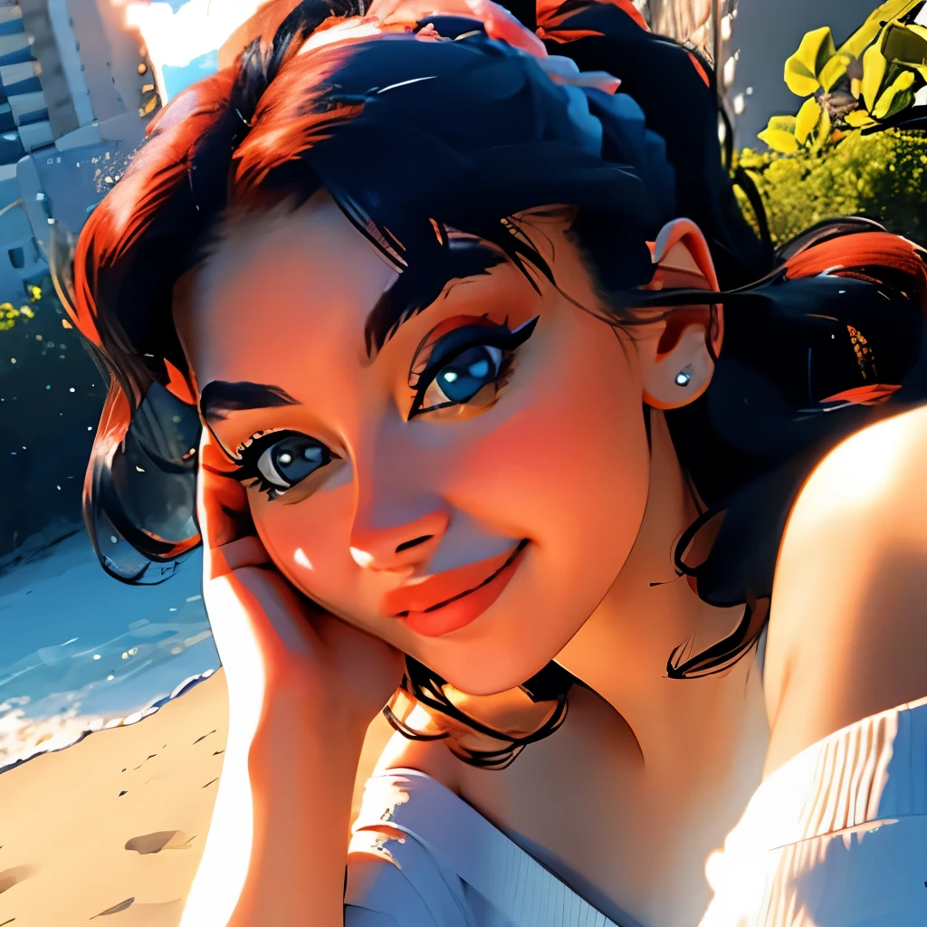 Best quality, masterpiece, ultra high res, (photorealistic:1.4), raw photo, 1girl, off shoulder