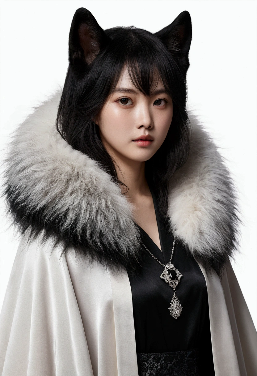 Wolf,Wolf cloak,Ruan Jia,Pino Deheny,black gem,Stupid Dog,肌肉发达的雄性Wolf, (Delicate face), (Fine fluffy fur)