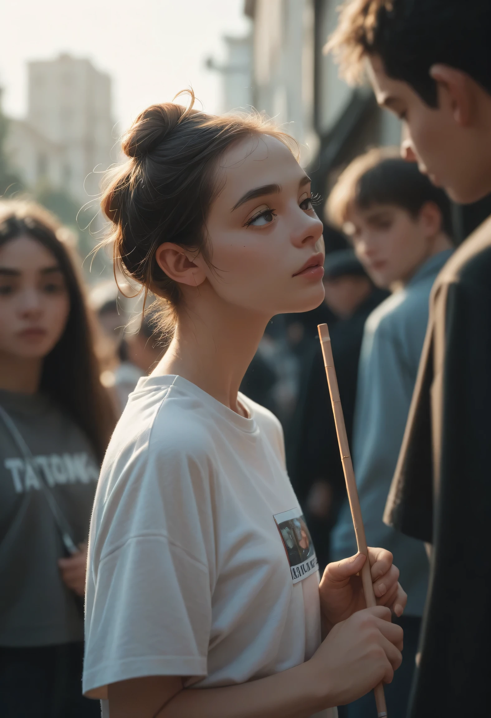 Latstick, a light stick to encourage K-Pop groups, by moonlight