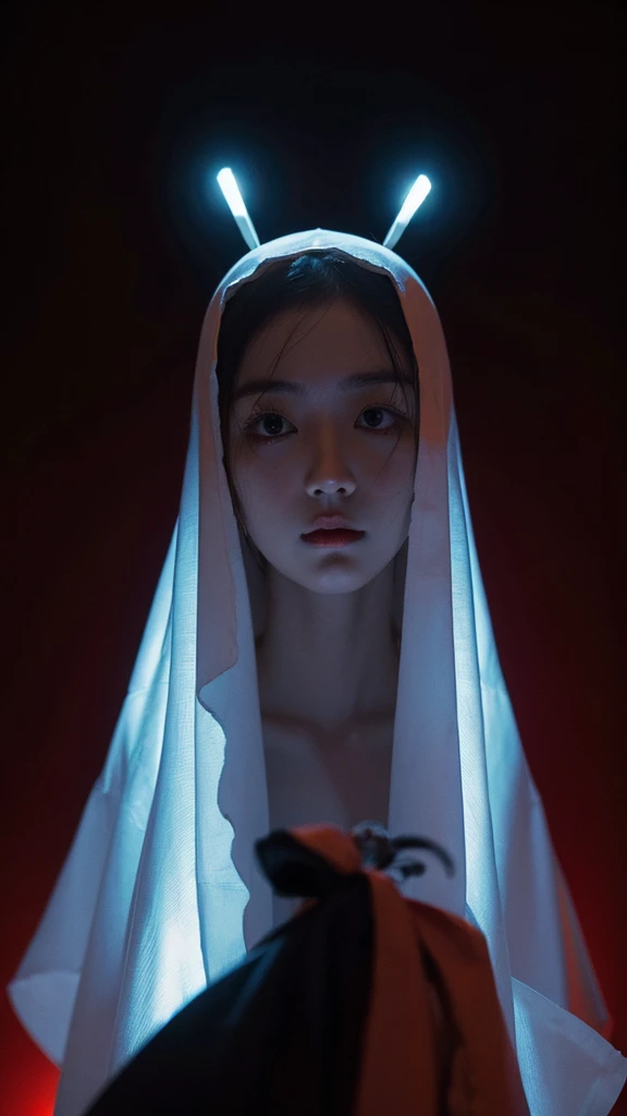 Ghost, horror, Japanese, dark, super detailed, highest quality