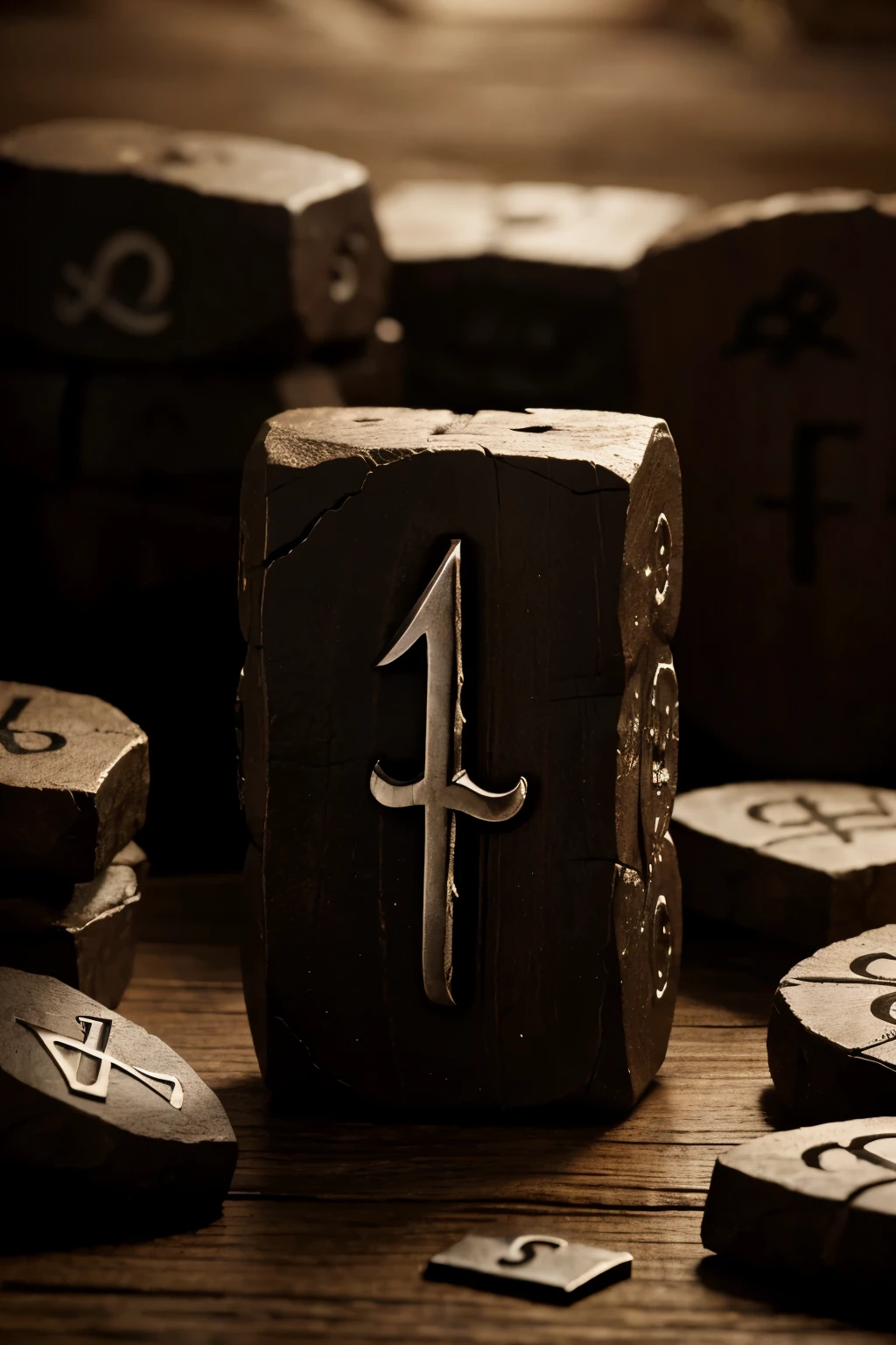 Vikings runes for good luck and wealth