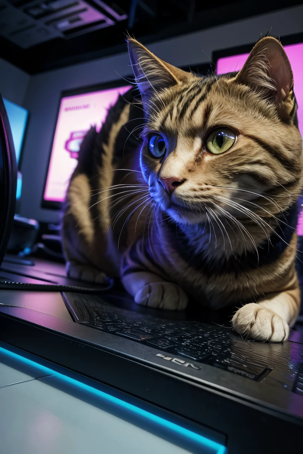 Gato gamer