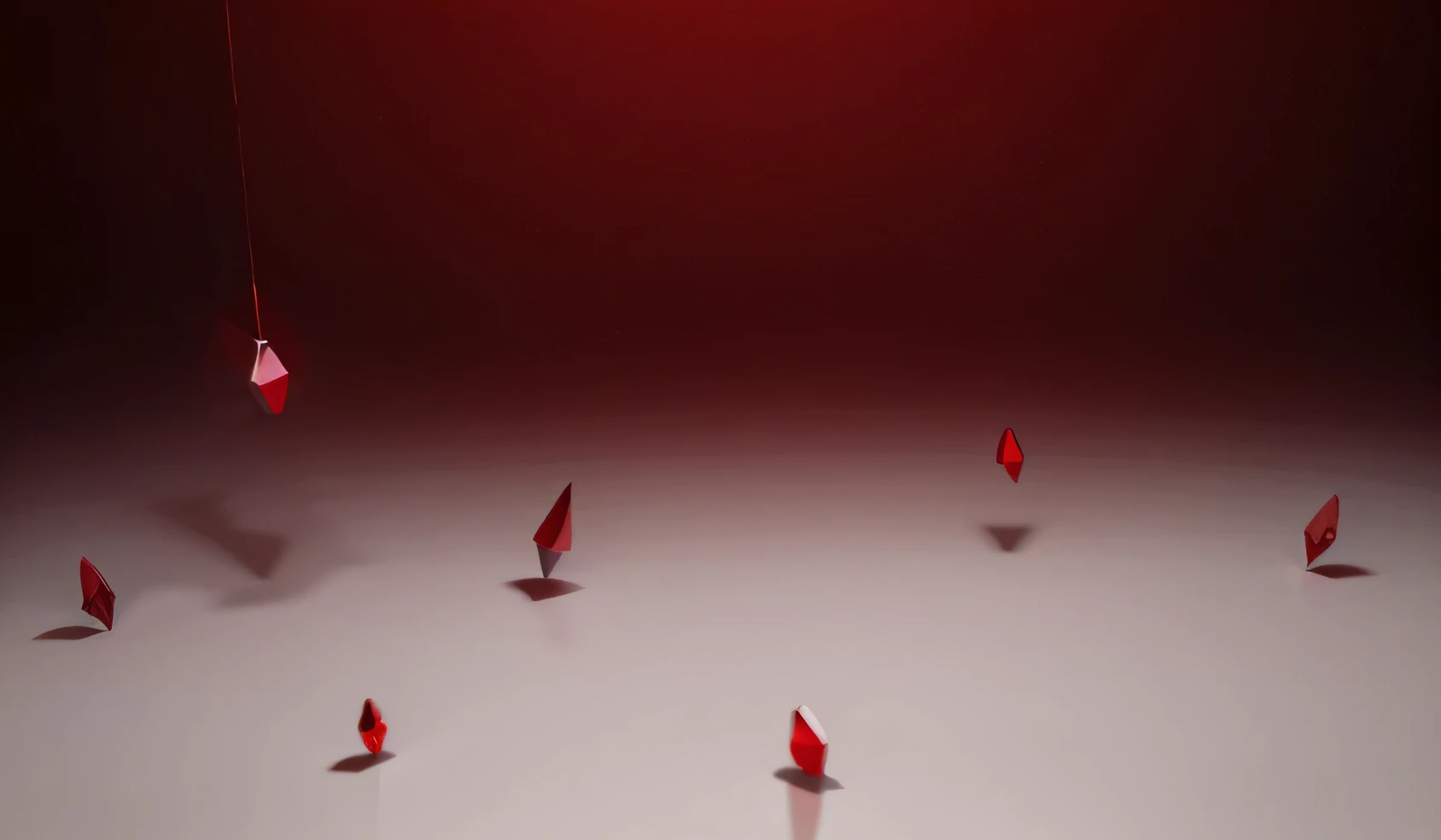 Red Crystal, high quaility image, background white