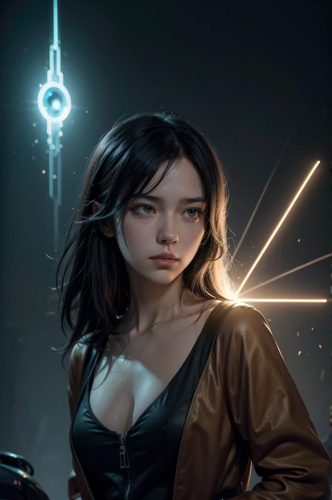 light and dark combat, mystical, medieval, good clarity, balanced colors, illustration, concept art, art installation, 8k, by Makoto Shinkai, steam, artwork, beautiful lighting, vivid colors, intricate, elegant, smooth, sharp focus, highly detailed digital painting, concept art, cinematic, unreal engine, 4 k wallpaper, art by syd mead, terada katsuya, atey ghailan, svetlin velinov, tarmo juhola, cgsociety, artstation trending, deviantart featured