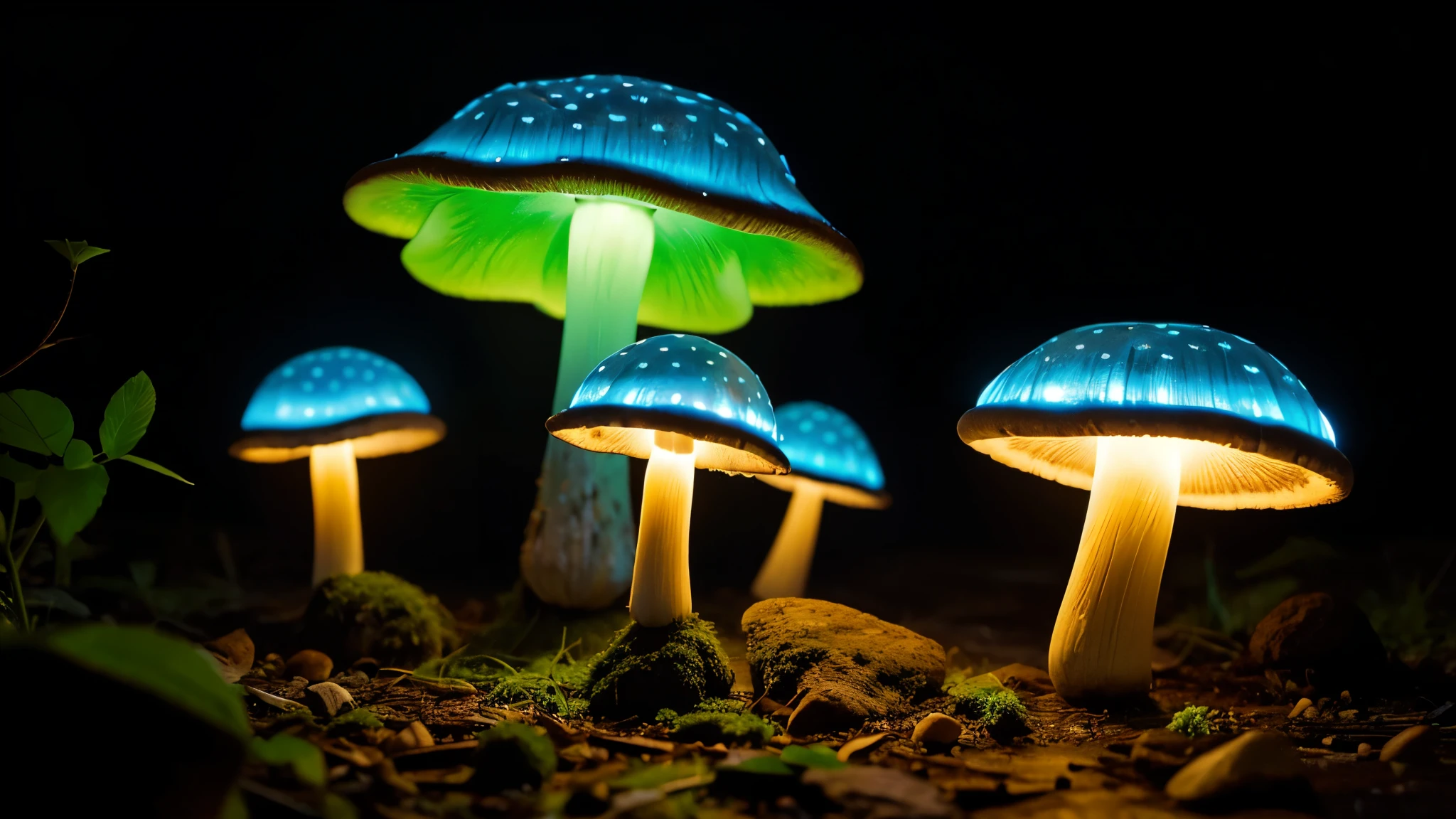 Bioluminescent Mushroom