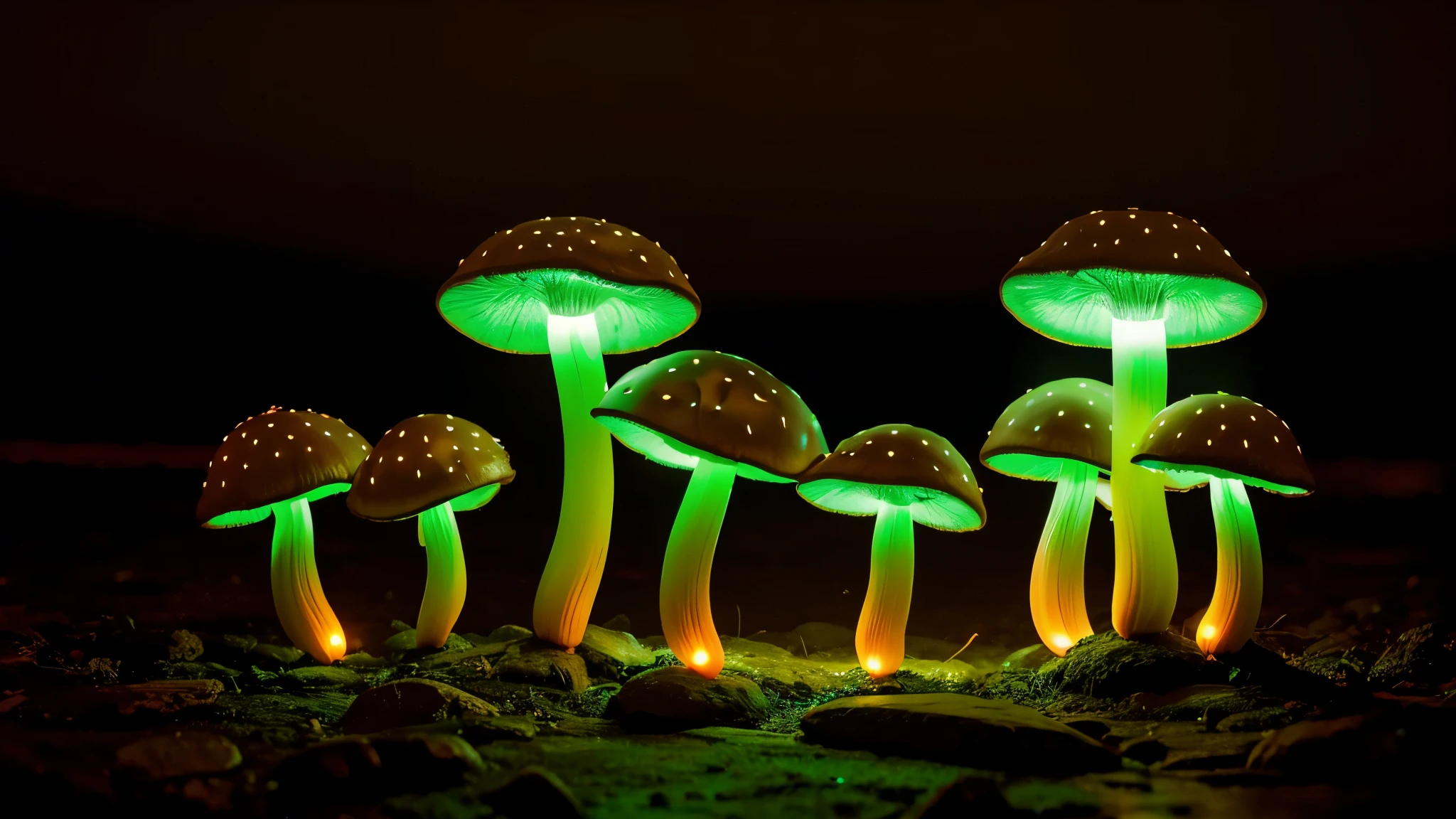 Bioluminescent Mushroom
