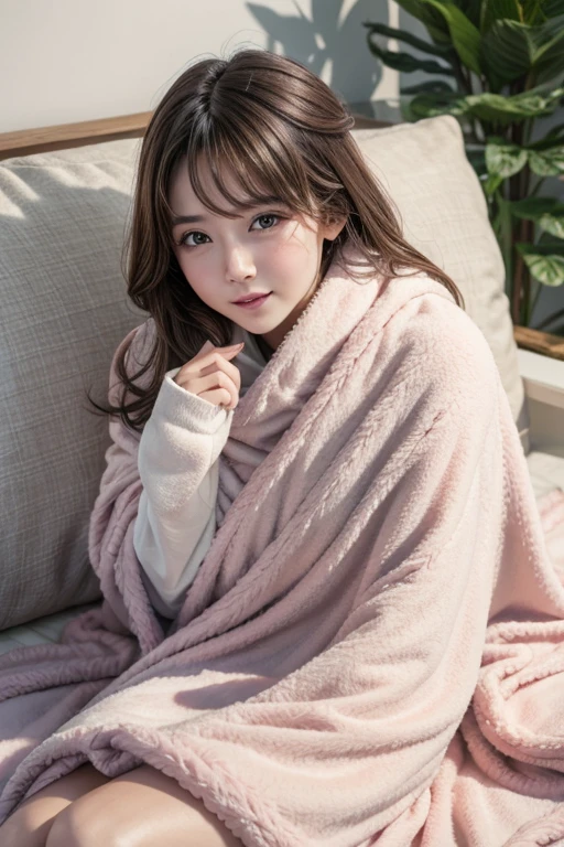 advertising fleece blanket