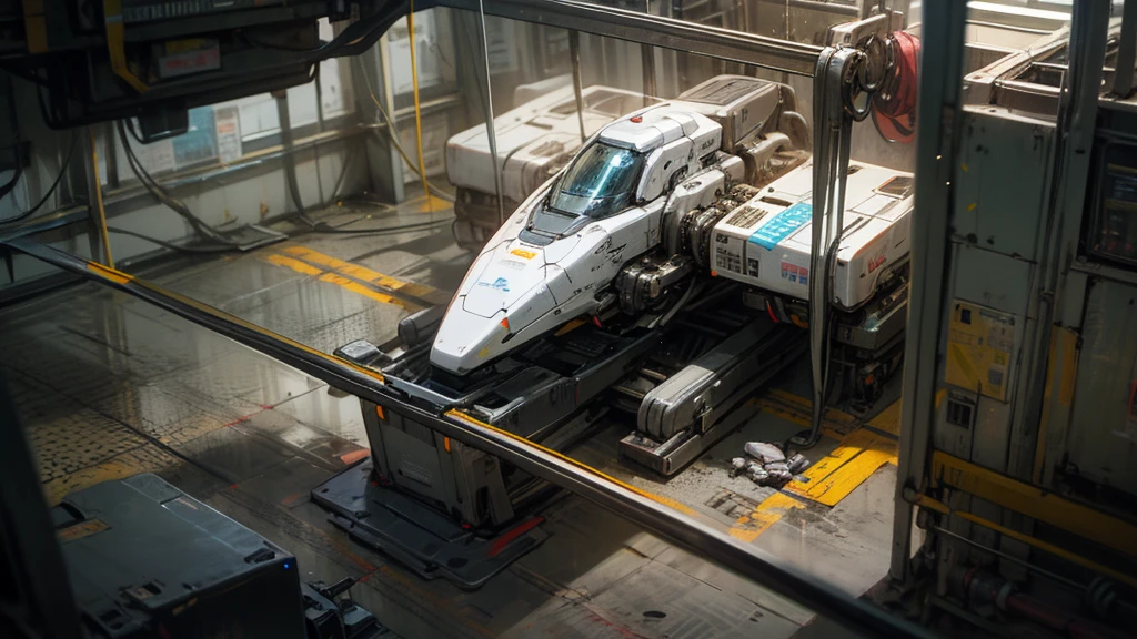 robot breaking a mold