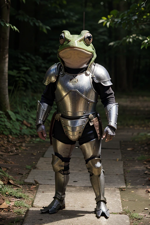 Frog in armor