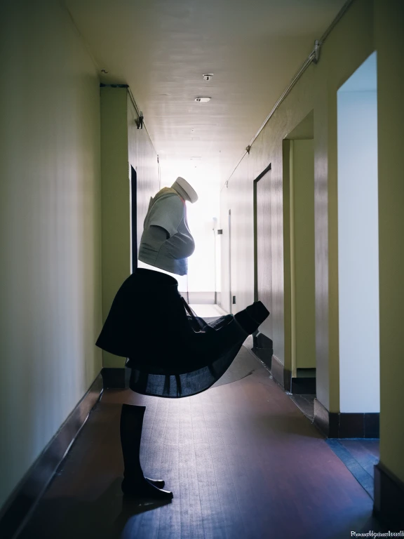 You can even see the feet, (Arch your back), Be patient with peeing, mini skirt, (From below), uniform, (can not see, No humans, Headless, Faceless:1.5), Cute big tits, (8k, RAW Photos, Highest quality, masterpiece:1.2), (Realistic, photo-Realistic:1.37), Photon Mapping, Radio City, ((Hasselblad Photography)), Physically Based Rendering, whole body, socks