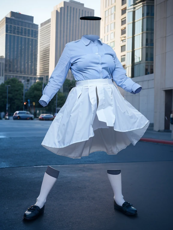 You can even see the feet, (Arch your back), Be patient with peeing, mini skirt, (From below), uniform, (can not see, No humans, Headless, Faceless:1.5), Cute big tits, (8k, RAW Photos, Highest quality, masterpiece:1.2), (Realistic, photo-Realistic:1.37), Photon Mapping, Radio City, ((Hasselblad Photography)), Physically Based Rendering, whole body, socks