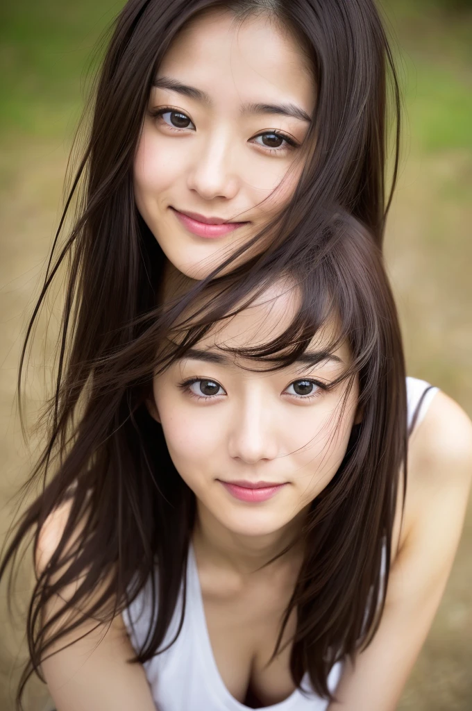 (((One girl,alone))),(Highly realistic photos, High resolution, Detailed face, Beautiful Eyes) Japanese women, 30 years old, Cute Face, Nice body, Medium chest, ,Hairstyle, Healthy Body,Thighs、turn over、Depth of written boundary,Narrow eyes,Light Smile、Wind、It's raining a little、Body like a model、Waterfront、Dark Sky、Sit down and spread your legs,(ビキニスタイルのBeachバレーユニフォーム:1.5),Beach
