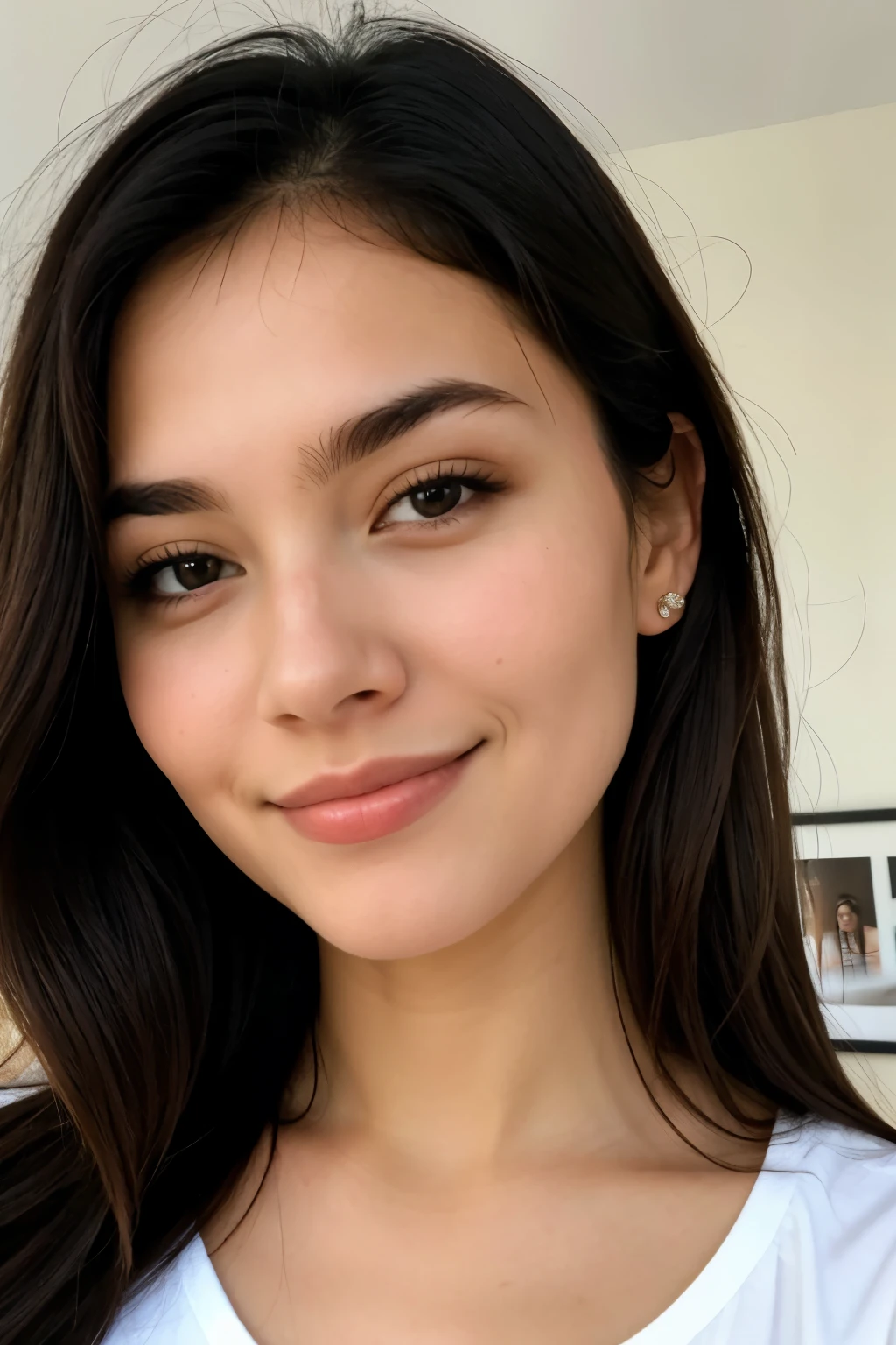 women with a beautiful face
