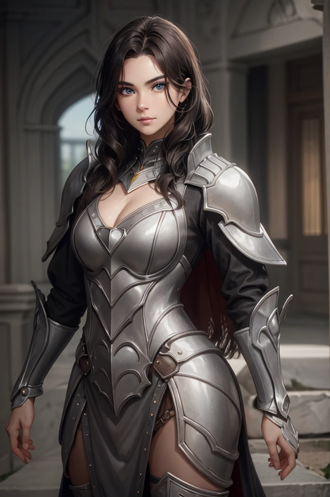 "Name": "Cedric Brightsword",
    "Gender": "Male",
    "Age": 22,
    "Personality": "Confident and commanding",
    "Appearance": {
        "Height": "6'0\" (183 cm)",
        "Body": "Athletic",
        "Hair": "Short, slightly wavy, dark brown",
        "Eyes": "Hazel",
        "Skin": "Fair",
        "Clothing": "Ornate armor with the kingdom's crest, royal blue cloak",
        "Features": ["Scar across left cheek", "Strong jawline"]