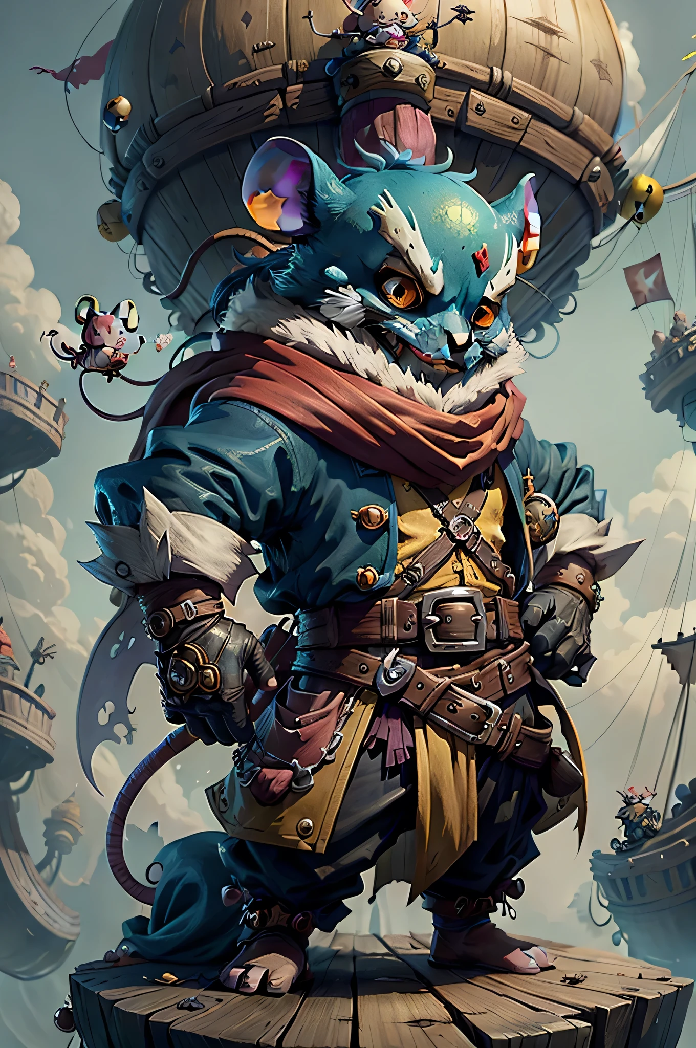 Boss of the Little Mouse Pirates