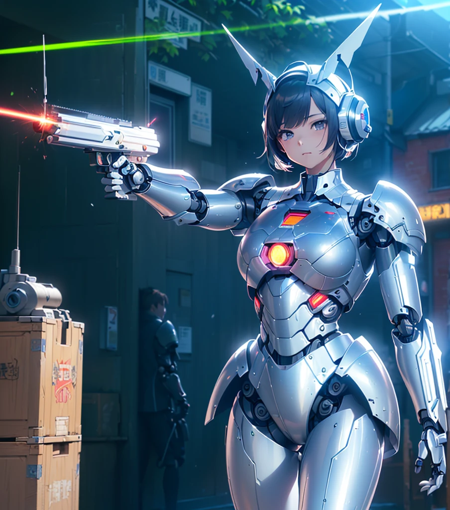 (Highest quality:1.4)、(masterpiece:1.4)、(High resolution:1.2)、(Very detailed:1.2)、The proportions of the human body、
One Girl、Japanese girl、(Each girl wears a different fashion:1.4)、(全身Machinery Armor)、Dynamic Pose、Power plant、Arafed woman in futuristic suit standing on city street, (((Beautiful girl in white mechanical armor)))、(((A beautiful girl in white heavy mechanical armor)))、(((Beautiful girl in a shining white heavily armored robot)))、(((alone)))、Perfect anime cyborg woman, Cyborg Girl, Beautiful girl cyborg, Cyberpunk Anime Girl, Cyberpunk Anime Girl Mecha, かわいいCyborg Girl, Cyber Suit, Hyperrealistic Cyberpunk Style, Cyberpunk Suit, Cyberpunk Anime Girl, Cyberpunk beautiful girl, A beautiful robot girl wearing heavy mechanical armor、((Perfect robot beautiful girl))、(((Armored high heels)))、((attack的なモーションbattle))、(((Headgear of the machine)))、(((Large-caliber laser cannon)))、((((Machinery Armor砲))))、((battle))、(((attack Motion)))、(((Radiation)))、(((battleシーン)))、(((Large ray gun)))、(((Short Bob Hair)))、(((walk)))、(((walking)))、(((attack)))、(((Back Vernier)))、(((Splash)))、(((Back Rocket)))、(((ear antenna)))、(((group)))、(((Complement)))、(((Lock-on)))、(((destruction)))、(((The beginning of destruction)))、(((photograph)))、(((全身attack)))、(((オールラウンドattack)))、(((Machinery Armor)))、(((おっぱいattack)))、(((Fulchest attack)))、(((胸部レーザーattack)))、(((胸部からのビームattack)))、(((Cannon from the chest)))、((((Cannon from the chestの発射))))、(((Rays emitted from the chest)))、(((Vulcan cannon)))、(((walking shooting)))、(((検索とphotograph)))、(((Intense shooting)))、(((Shoot hard)))、(((Large diameter beam from the chest)))、(((talk)))、(((Busy)))、(((conversation)))、(((Robot Dance)))、(((Large-caliber laser rifle from the chest)))、(((Mechanical heavy armored wing)))、(((Large wings of heavily armored aircraft)))、(((Very large mechanical armored wings)))、(((Very large double-machine armored wings)))、(((Very large triple machine armored wing)))、(((Triple Robot