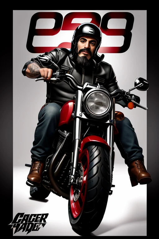 a cartoon drawing of a man riding a motorcycle with a peace sign, caricature illustration, caricature style, caricature!!!, biker, in cartoon style, cartoon portrait, picture of a male biker, caricature, cartoon style illustration, hog rider, motorbiker, cartoon digital art, cartoon digital painting, cartoon artstyle, cartoon art, caricaturist, caricatural