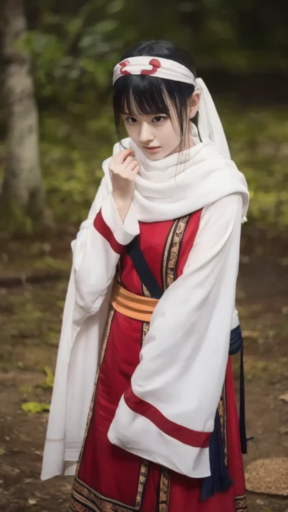 7yearl old child standing alone  kyoukai   looking at viewer headband  extremely beautiful child posing perfect face detailed  perfect body detailed beautiful art work full body anime style