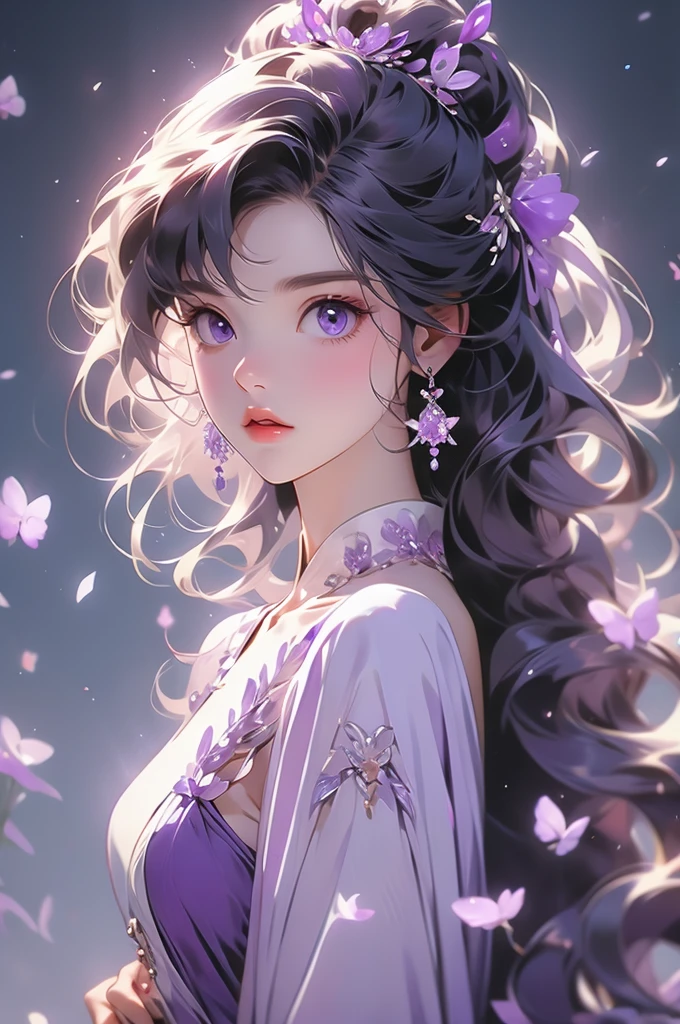 purple  1girl