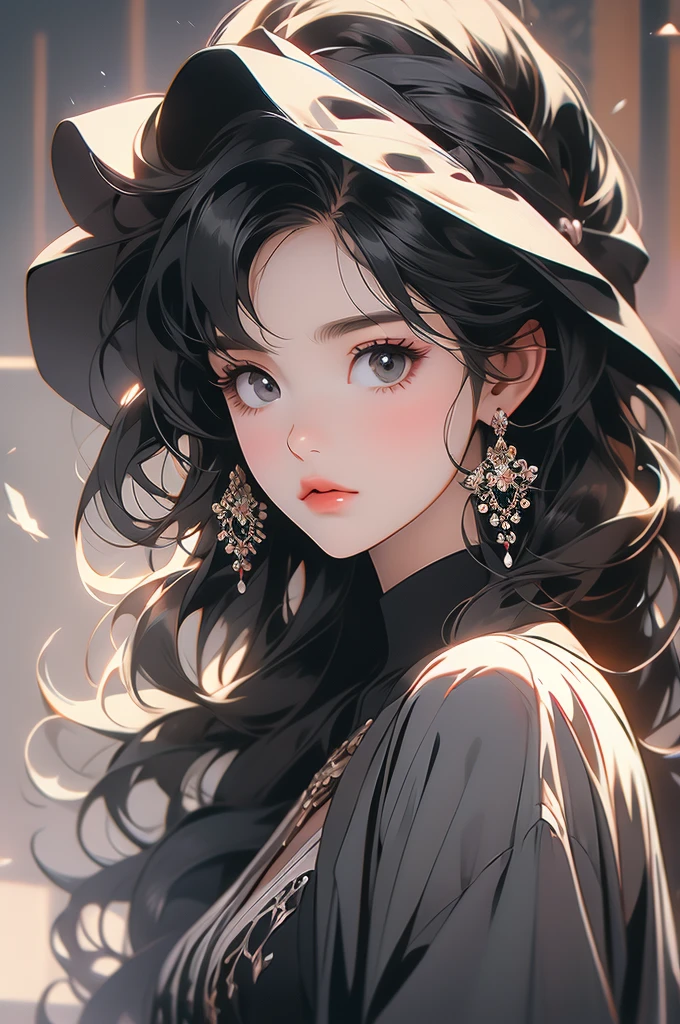 Black 1girl