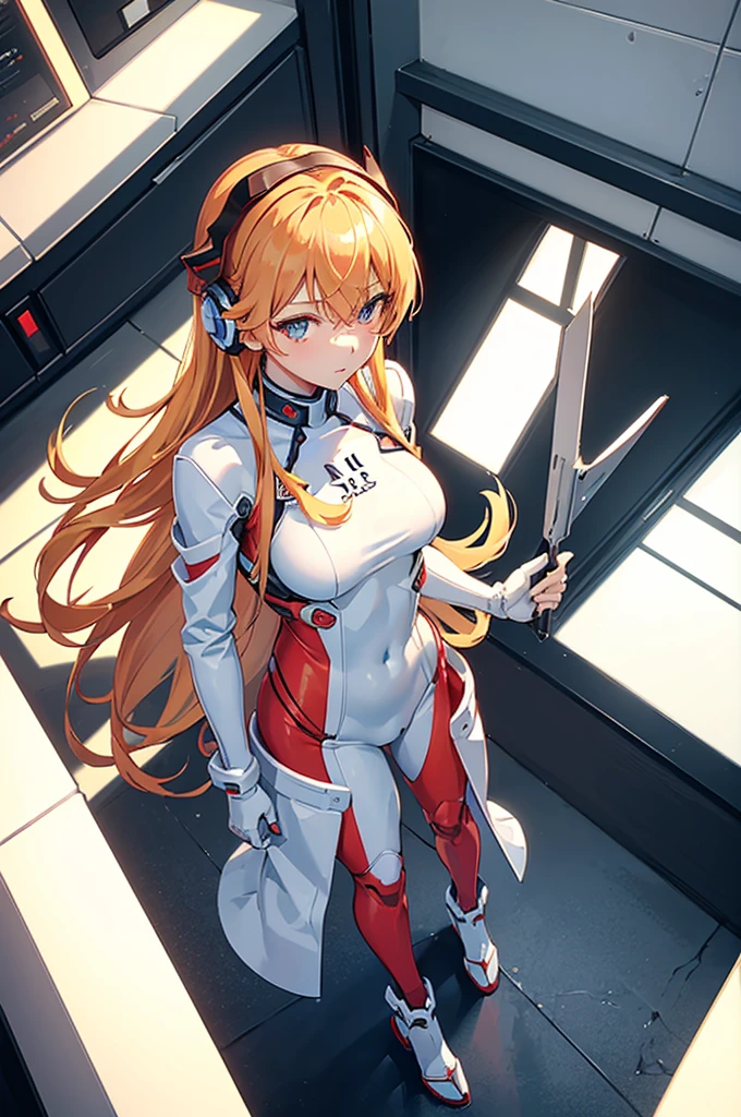(Overhead view),dynamic angle,ultra-detailed, illustration, close-up, straight on, 1girl, ((souryuu asuka langley, interface headset, red bodysuit:1.4, blonde)),Her eyes shone like dreamy stars,(glowing eyes:1.233),(beautiful and detailed eyes:1.1),(expressionless,closed mouth),(standing), (mechanic room with toolsand spaceship windowin a white SPACESHIP), (night:1.2),dreamy, [[delicate fingers and hands:0.55]::0.85],(detail fingers),
INFO
