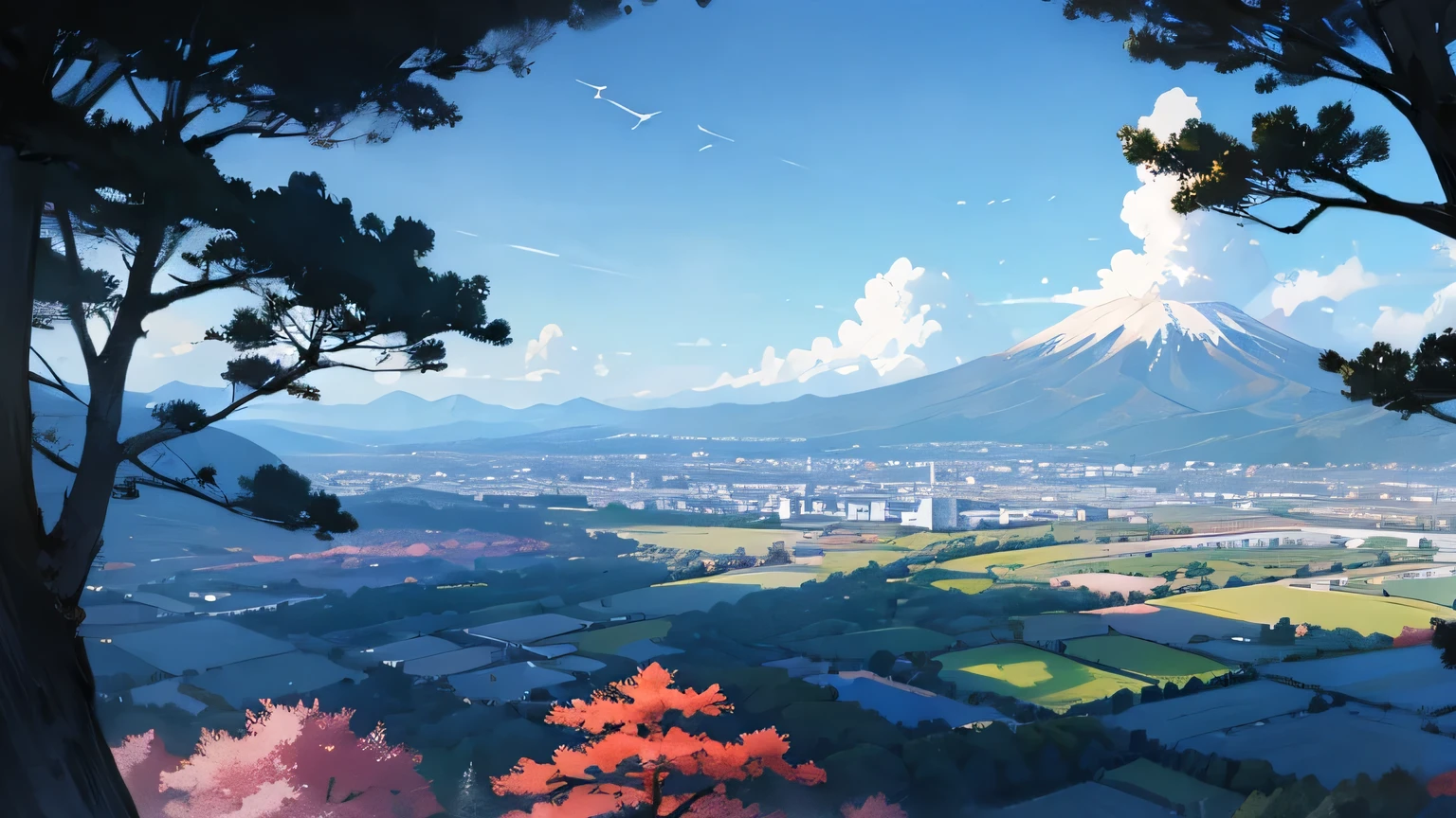 japan, nature, blue sky