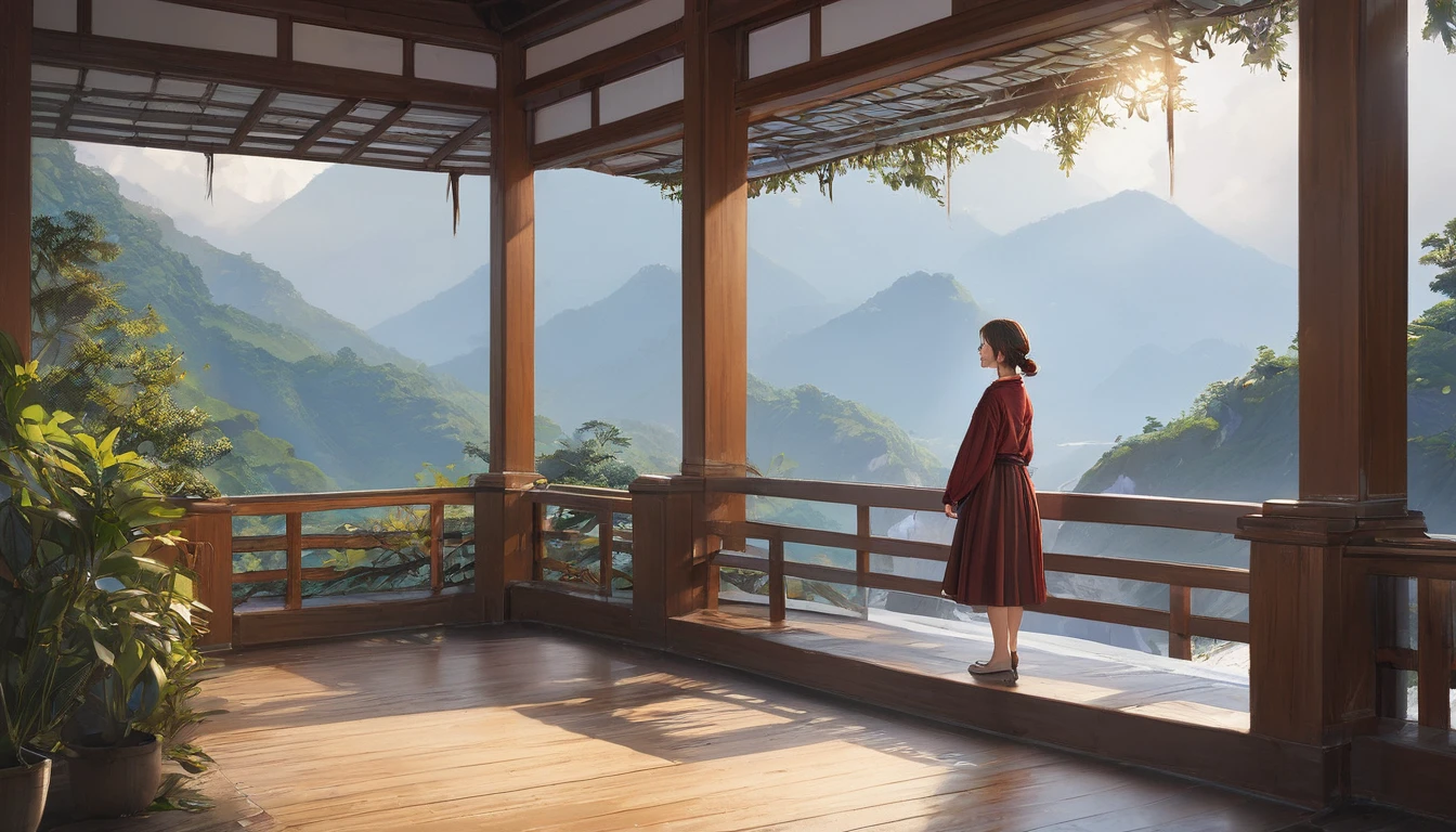 (masterpiece, Highest quality:1.2), One Girl, alone