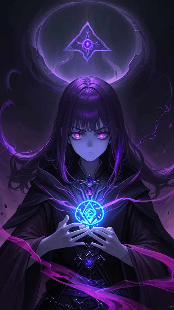 (an alquimian sorcerer, dark magic, mysterious potions, ancient symbols),(best quality, highres, vivid colors), (fantasy, dark fantasy, mystical), (rich reds, deep purples, smoky blues), (ethereal lighting, candlelight, spellbinding)