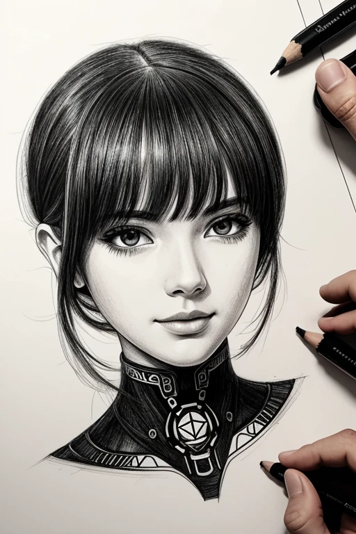image of the AI that makes these drawings