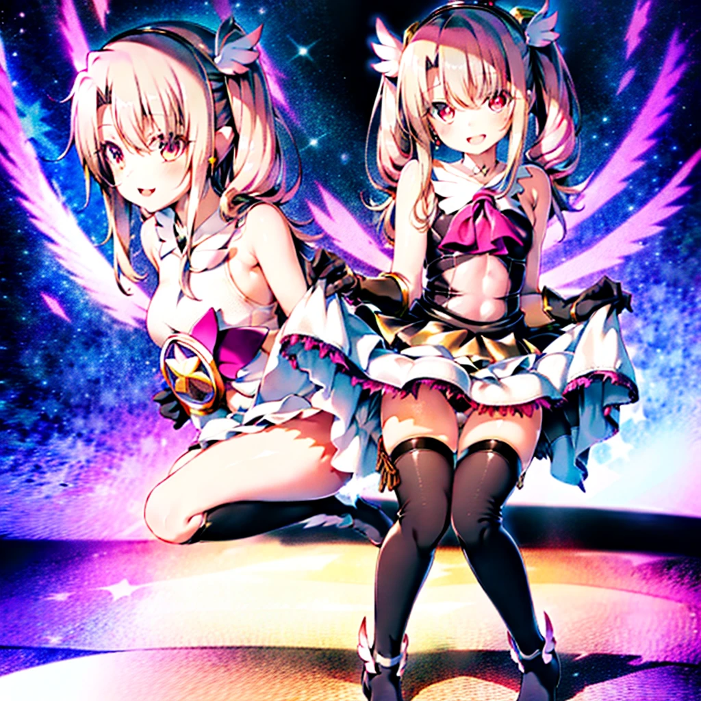 NSFW,Rikajo、Long Hair、Blonde Hair、Green Eyes、Small breasts、tooth,(Magical Girl Dress:1.5),Love Hotel,(Perfect hands),(Perfect Anatomy),(masterpiece),(highest quality),Embarrassed,blush,(Ecstasy face:1.5),One man,(Having sex:1.5)
