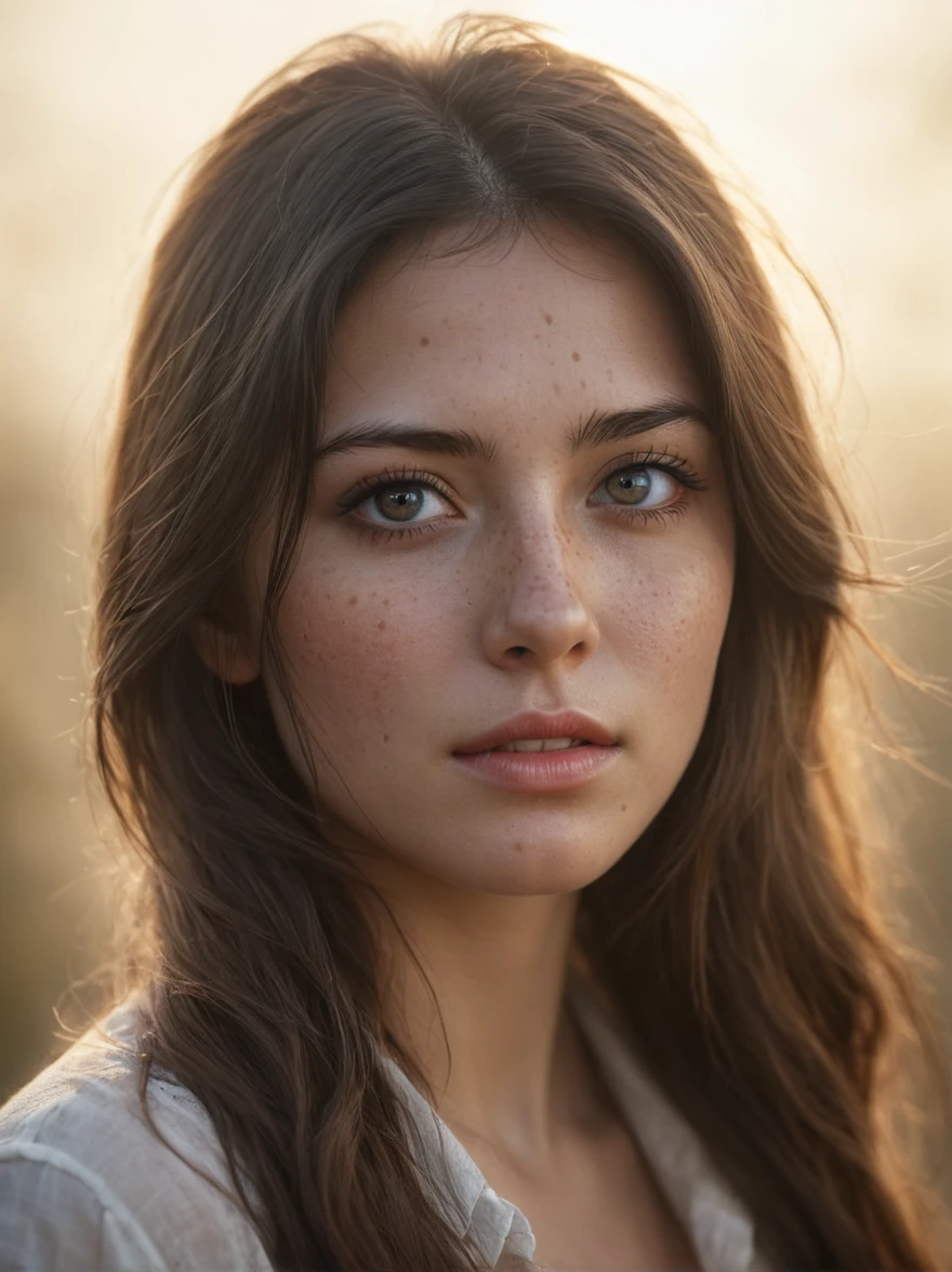 Amazing,bright,tunica,(fog,:1.4) (fog:1.4),1 girl,Super beautiful,long hair,perfect eyes textured with deep and real details ,Alone,(photorealistic:1.4),cowboy shot,cinematic angle,Motion blur,Cabello long ondeando al viento,long,Ola,by rubio,parts,Comprehensive,analog style,feminine focus,of the highest quality,(Very detailed skin),perfect face,skin pores,(bokeh:0.6),sharp focus,Speckled lighting,(backlighting:0.7),film grain,photographed with a Sony A7R IV,18mm F/1.7 cinema lenses,(Very detailed, intricately detailed),8k,HdR,Front view,(full body visible:1.2) . awarded,professional,Very detailed,golden hour,
