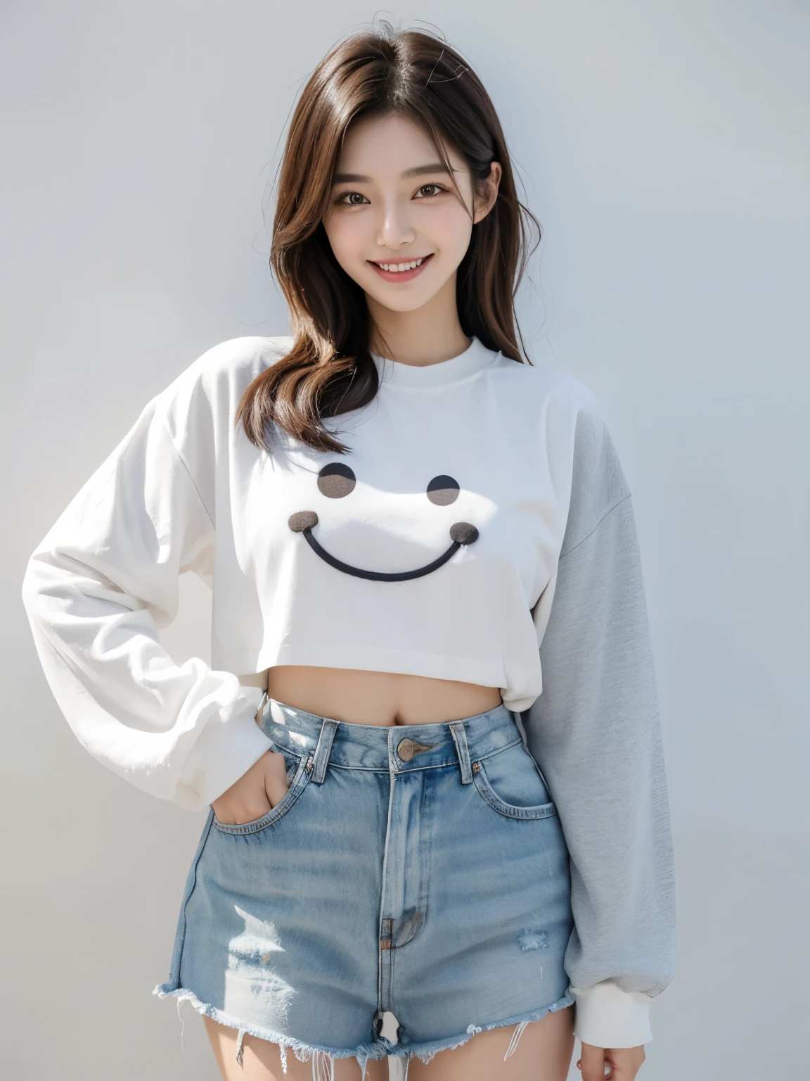smiley face, korean, influencer, Model, announcer