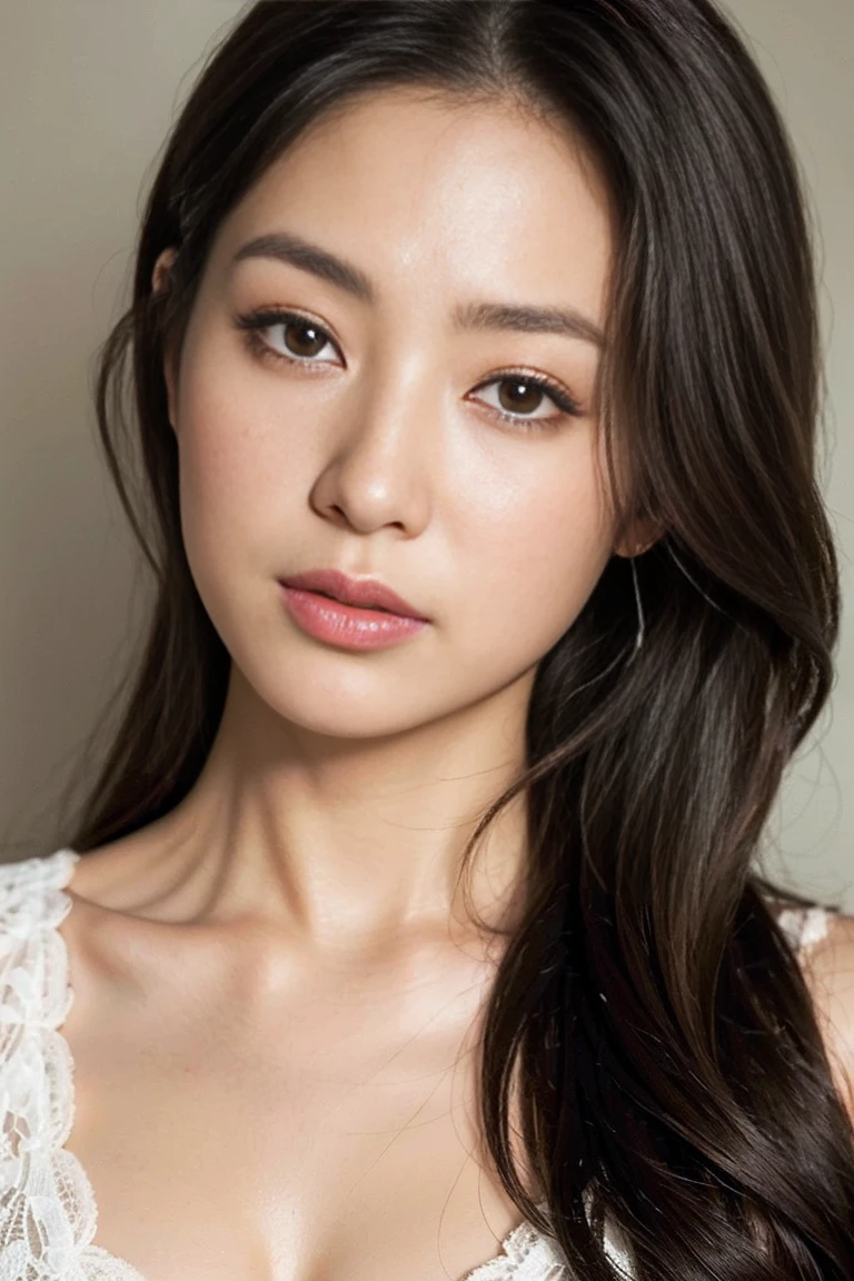 Dark brown hair、Light brown eyes、Japanese actress face、 Lady、I'Iは彼とIが好きです'I'Iは40歳くらいです.、(Intricate details:1.2)、(Which one is on top??:1.4)、 (Ultra-high resolution:1.2)、Ultra-high resolution、(Fine-tune)、(Detailed facial features)、Hmph、8k解像度、D cup size breasts、Long Hair、Extravagant space、relax、、,Full body photo、Head to toe shot、Beautiful legs、Camisole dress、Beautiful legs、A refreshing room filled with sunlight、she, Fashion Hub, Extreme Detail, Very detailed, Realistic, Hourglass-shaped body, Obscene pose,、、I cry a lot、tears、From bottom left、Please lift your chin、relaxした表情、Pose of Weakness、(auraroid photo:1.2)、A masterpiece of transparent painting、8k、32K、Highest quality、(Details of both eyes)、1 girl、elegant、(Loose black dress :1.4)、Top view、View from the side:1.2)、Hilarious、Looking at the camera、1 girl、elegant、(Detailed background depiction、Portraiture:1.2)、Lying on the sofa、