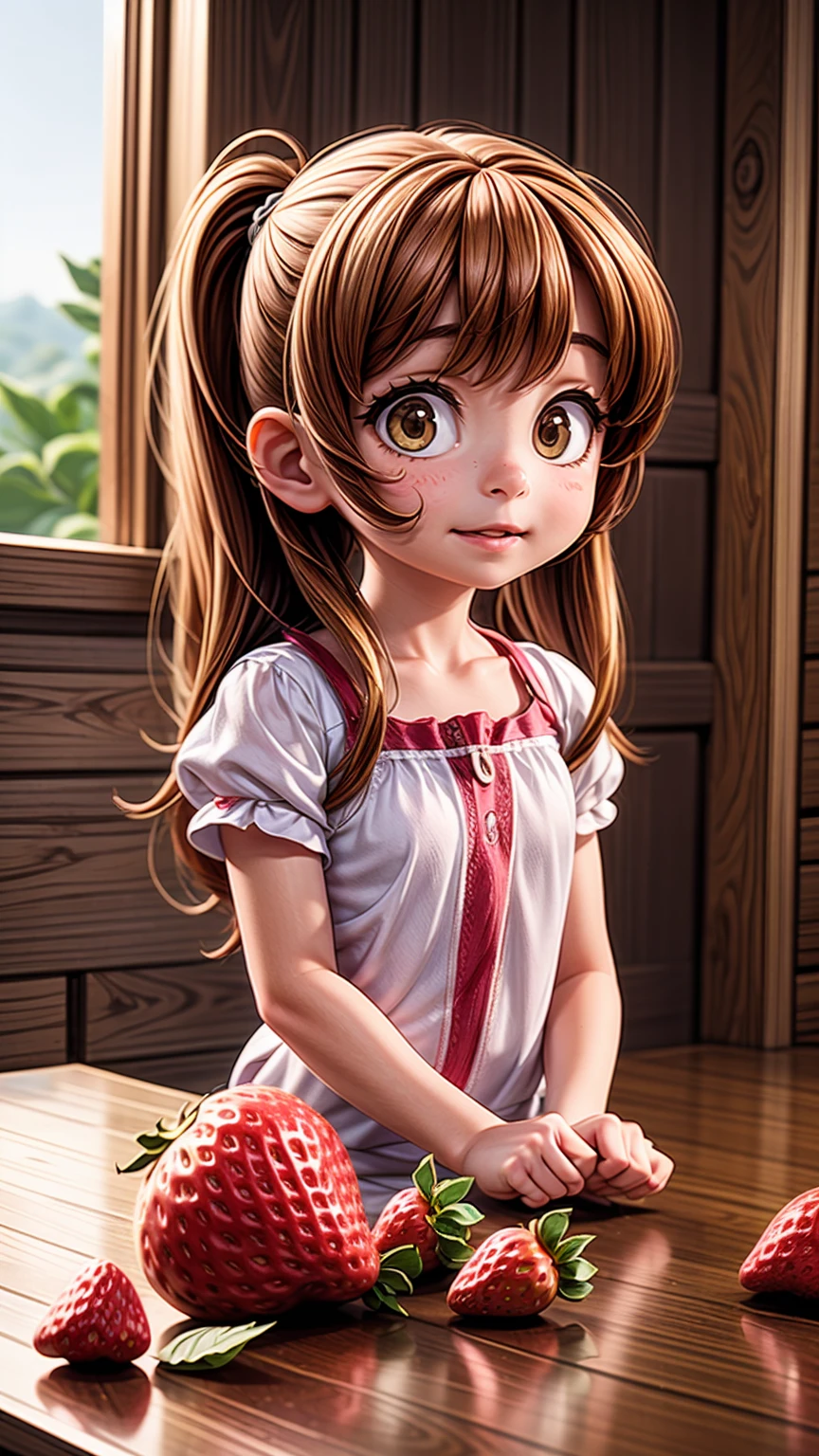 one strawberry girl、逃げる