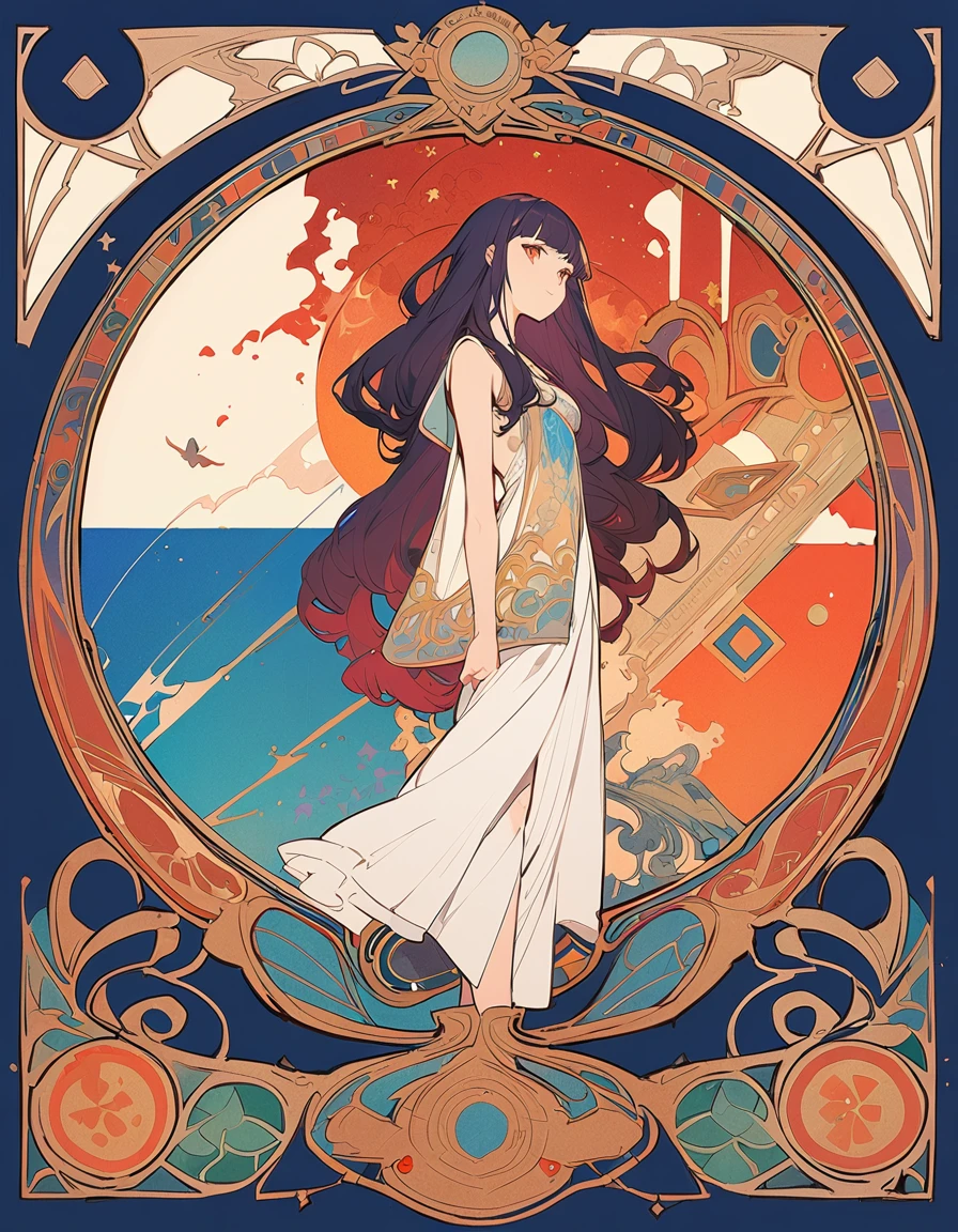 (Kirigiri Kyoko), ciloranko,chon (chon33v),what did you make,itomugi-kun,lack, (art nouveau),