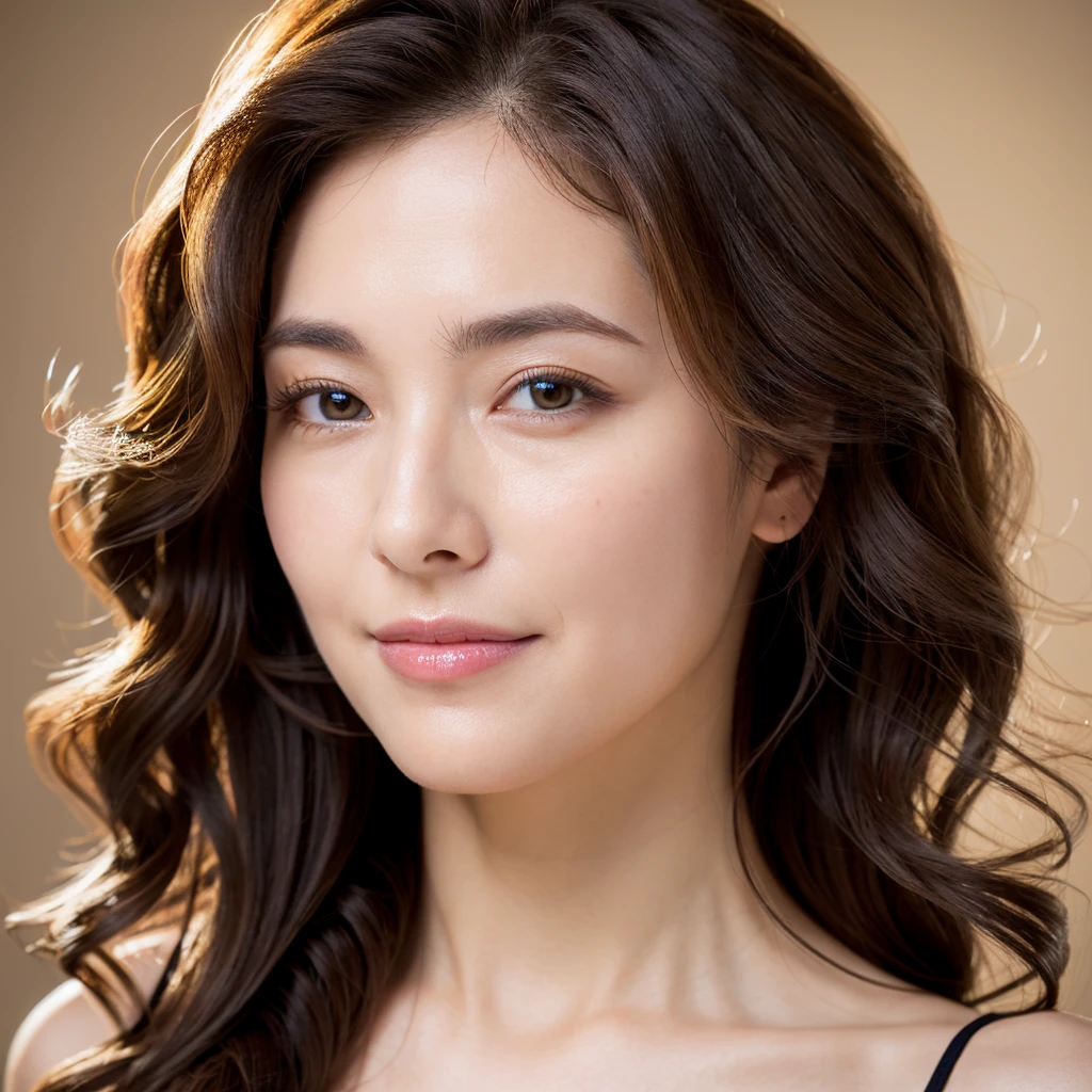Beautiful mature woman with beautiful wavy long hair,Sexy Mature, Ultra-high resolution,(Realistic:1.4), ((Highest quality)), ((masterpiece)), (be familiar with),