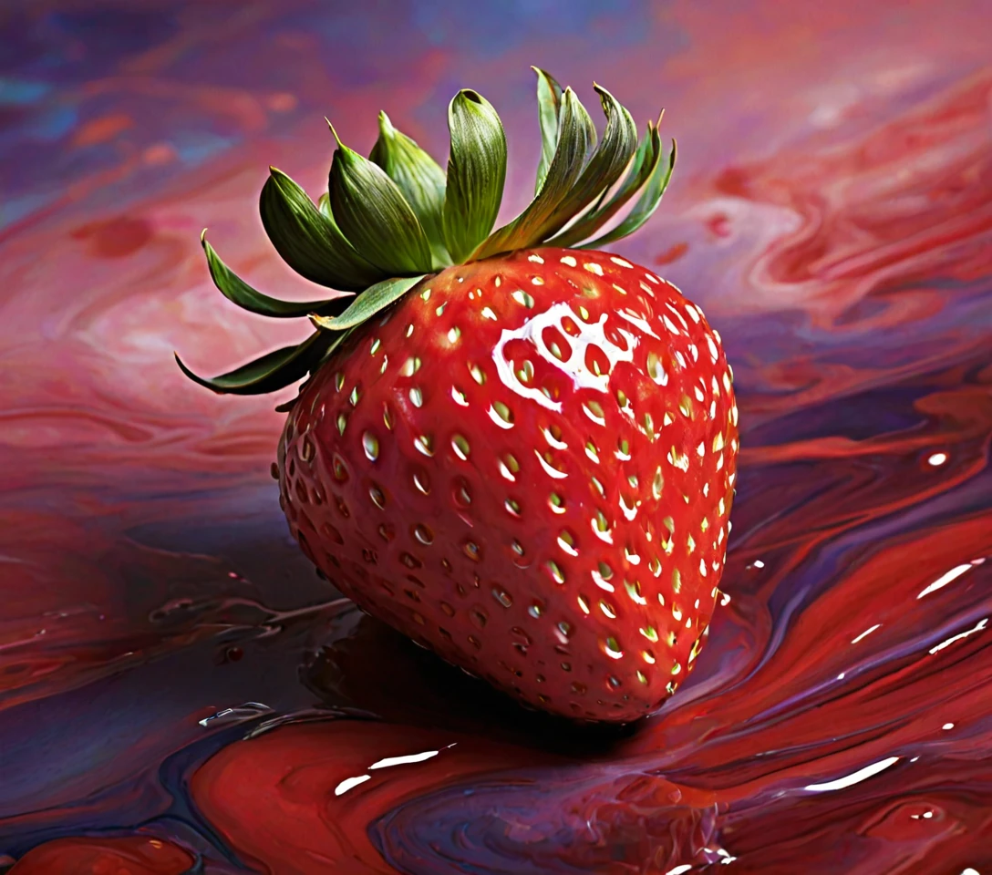 （0806）Today's challenge theme： A Strawberry