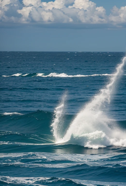 The sea has no boundaries. The winds blew up, her bow dipped down
