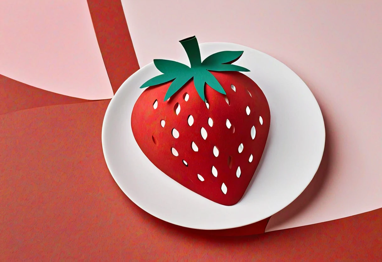 （0806）Today's challenge theme： A Strawberry