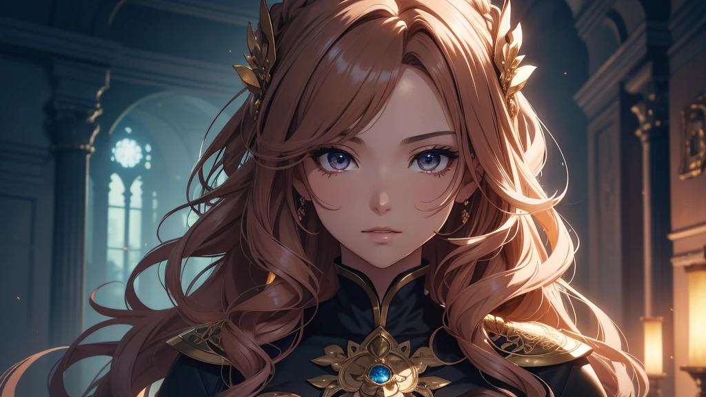 Fullbody 128k Bluray Extreme UHD 4K High quality anime image . My attention is drawn to an incredibly beautiful woman with long, curly white hair that falls like waterfalls, full lips and black eyes. Her presence radiates elegance and charm, her features perfectly highlighted by the ambient glow. an incredibly beautiful woman catches my eye. Her presence radiates elegance and charm, her features perfectly highlighted by the ambient glow. royal hair style , immersed in happiness, adding a personal and intimate touch to the scene." Rendered in stunning 4K and UHD resolution using Octane Render CGI technology, everything comes to life in a mesmerizing 16K masterpiece, with an aura fascinating and high level of detail, anime fantasy illustration with tears in her dark eyes, beautiful fantasy portrait, beautiful anime woman with brown hair, 4K, UHD, Ultra HD 4K image, extremely fascinating ethereal light, intricate details , extremely detailed, incredibly detailed.